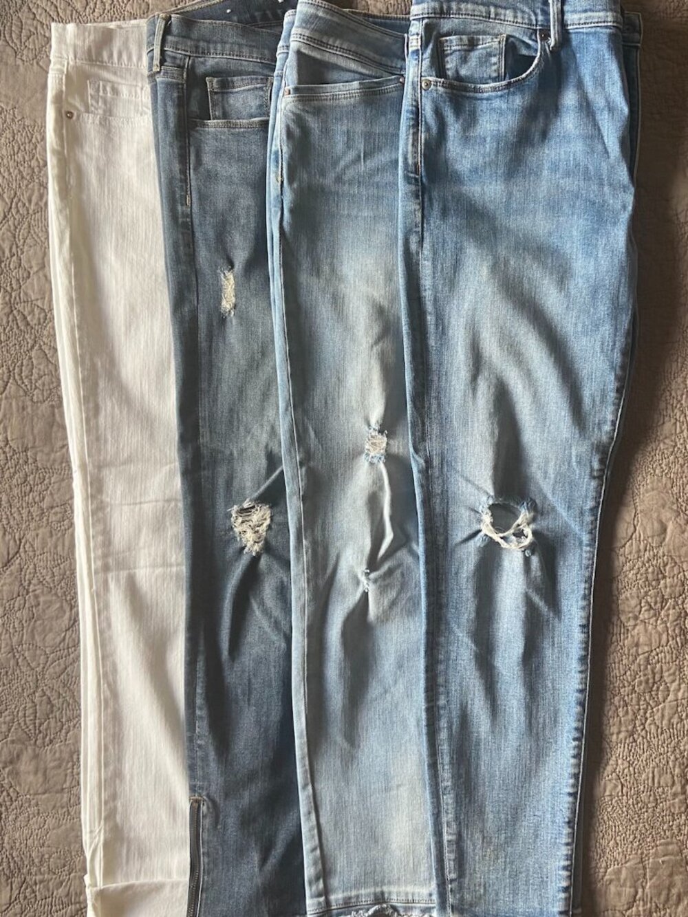 Four Pairs of Jeans